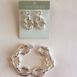 TWO TONE P/E BRAC SET NEW VINTAGE